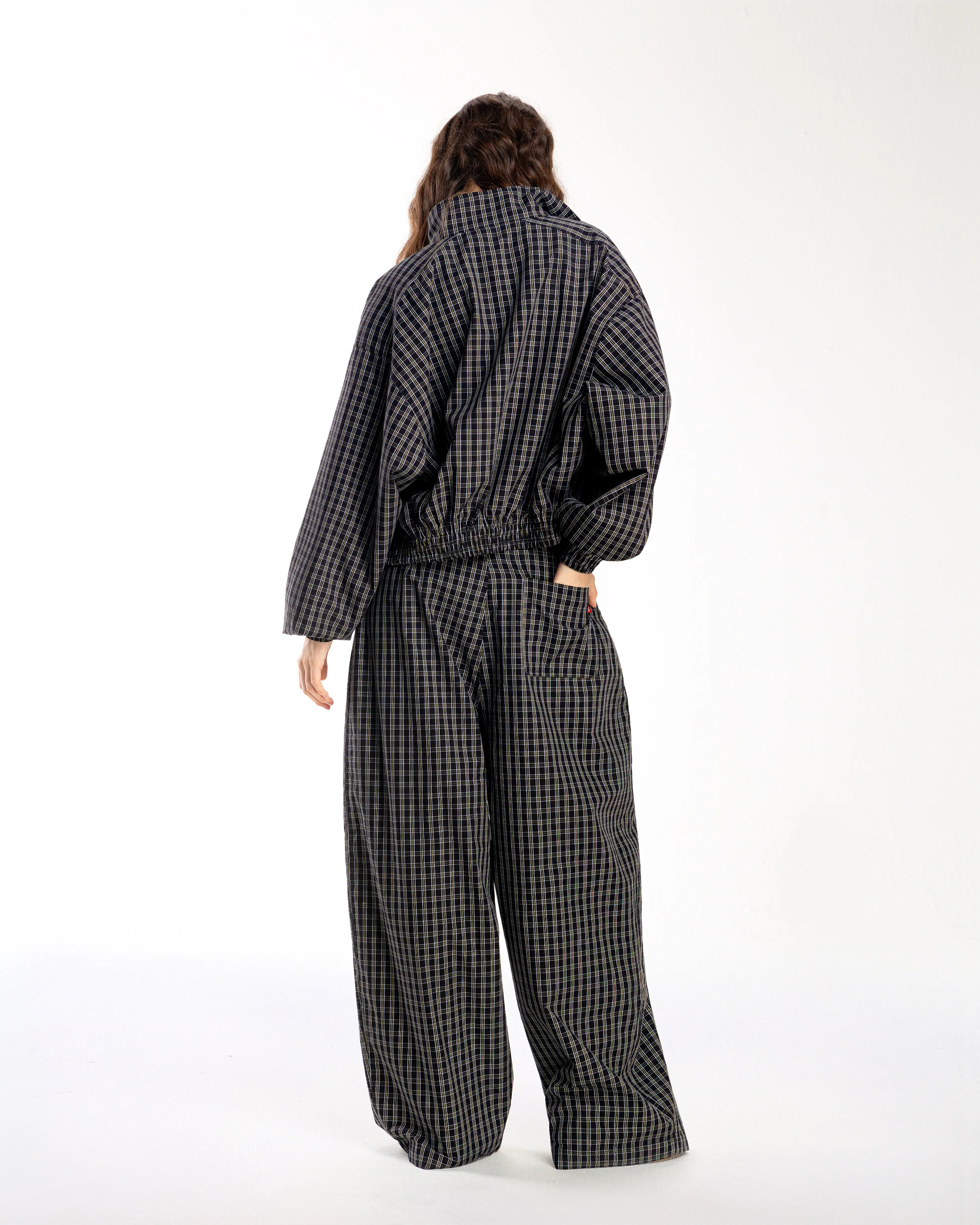 Gingham Uniform Set - Golden Noir - Image 4