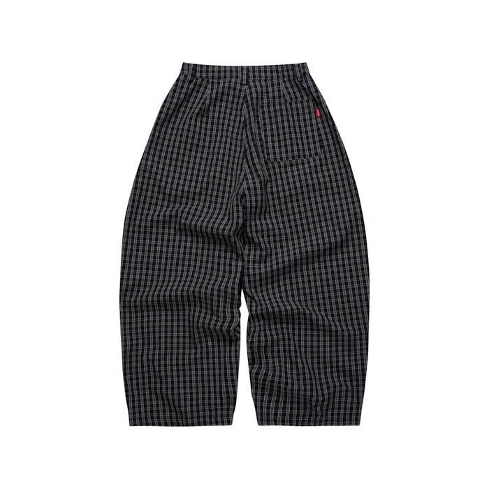 Gingham Wide Pants - Image 11