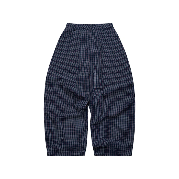 Gingham Wide Pants - Image 5