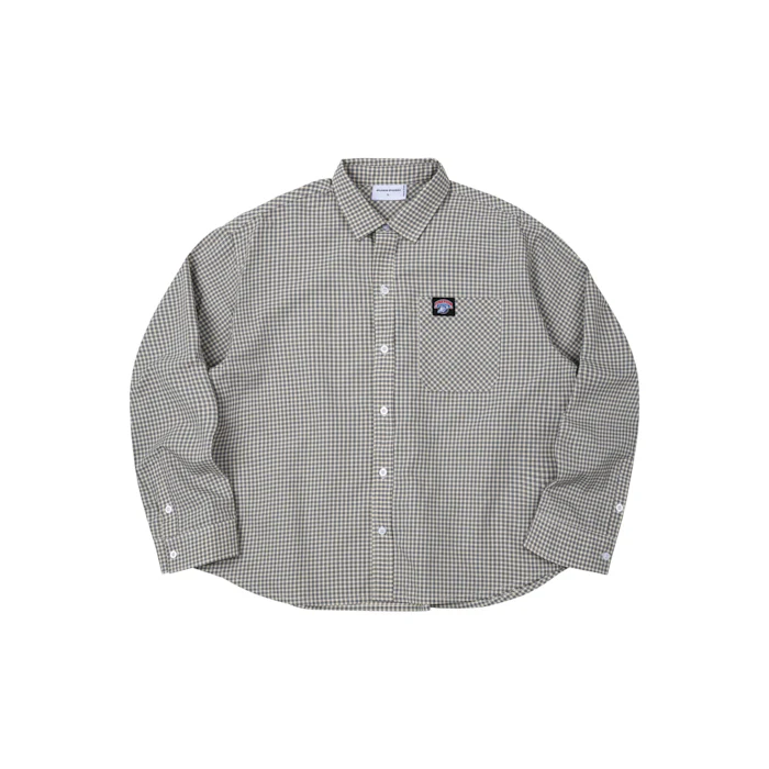 Gingham Oversize Shirt - Image 15