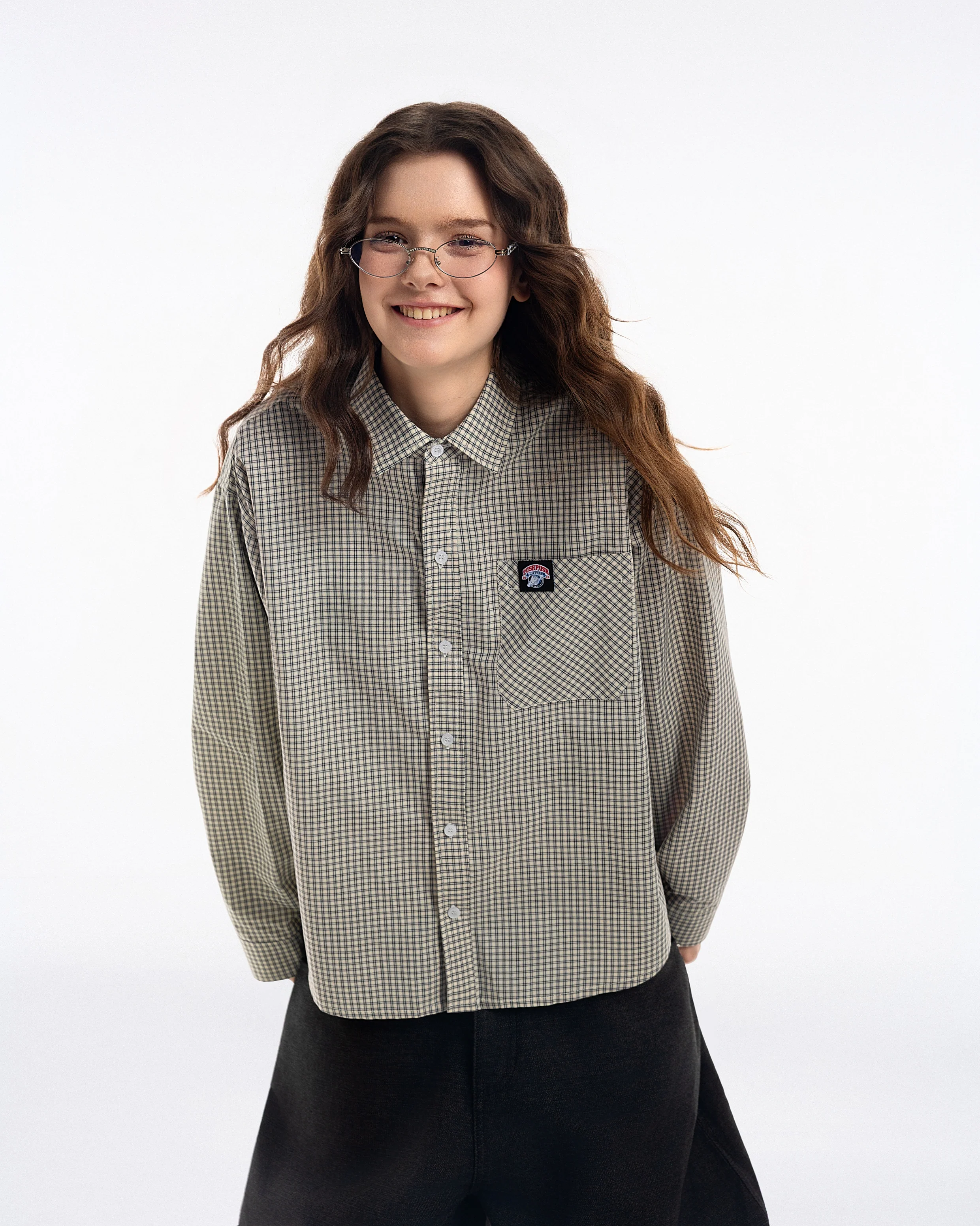 Gingham Oversize Shirt - Image 19