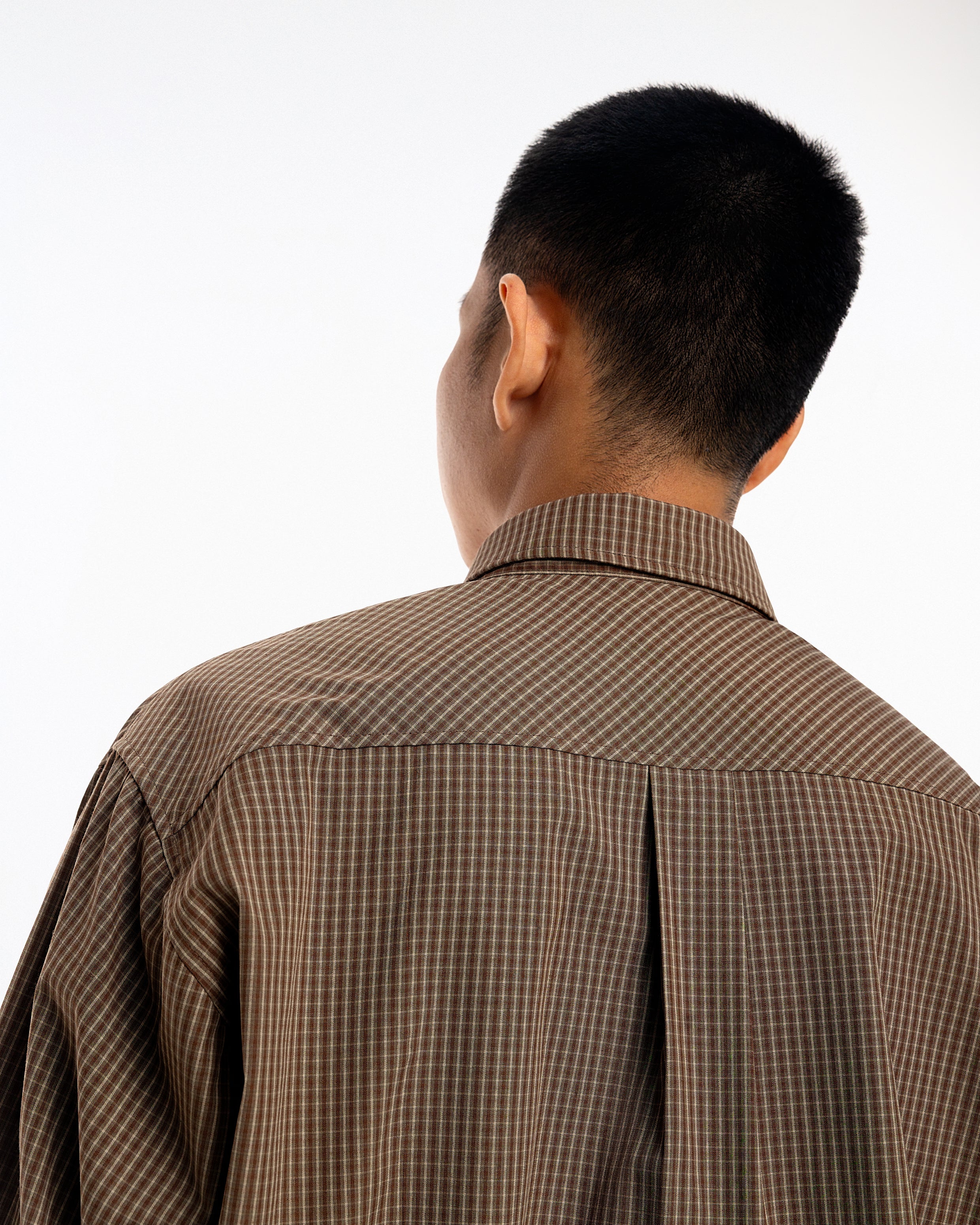 Gingham Oversize Shirt - Image 4