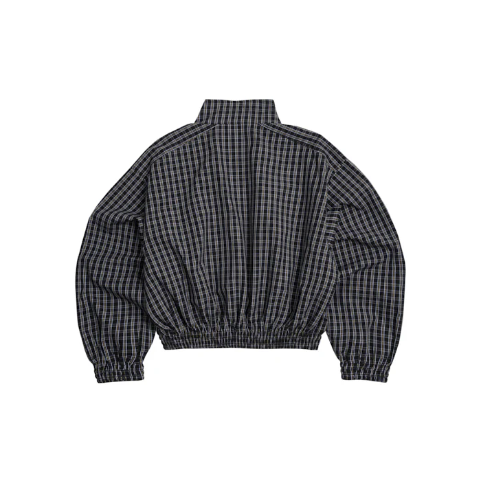Gingham Zip Jacket - Image 10