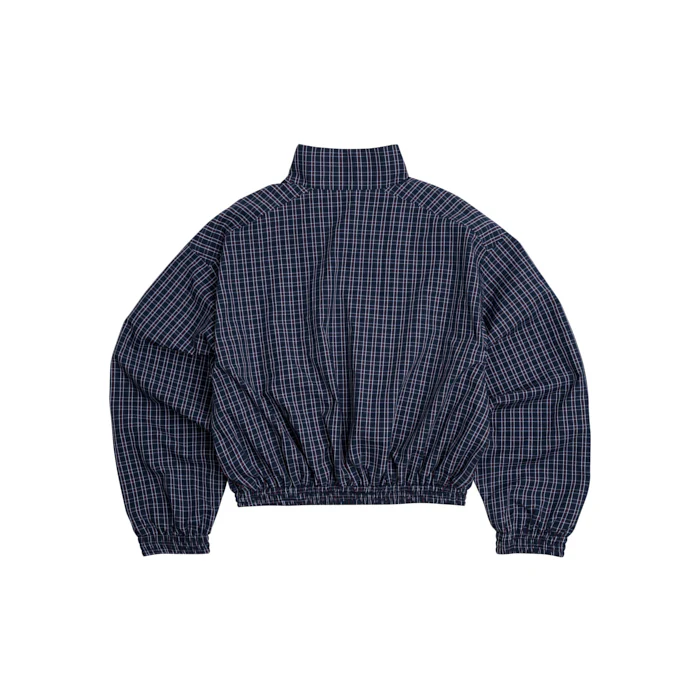 Gingham Zip Jacket - Image 6