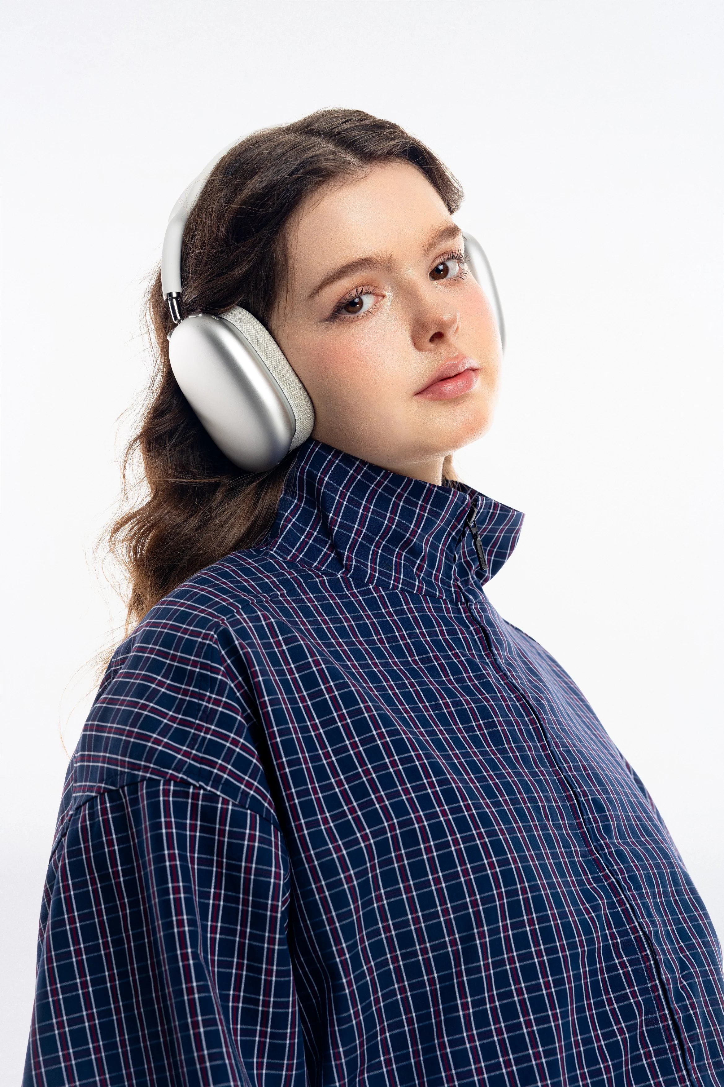Gingham Zip Jacket - Image 7