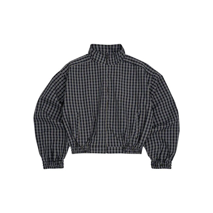Gingham Zip Jacket - Image 9