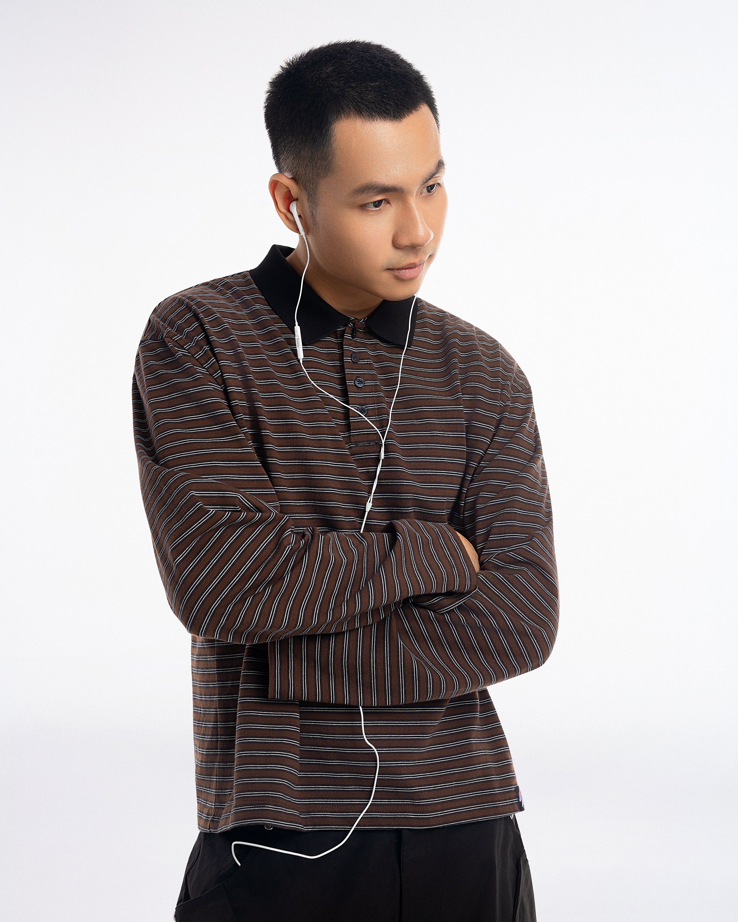MILO Striped Polo Tee - Image 5