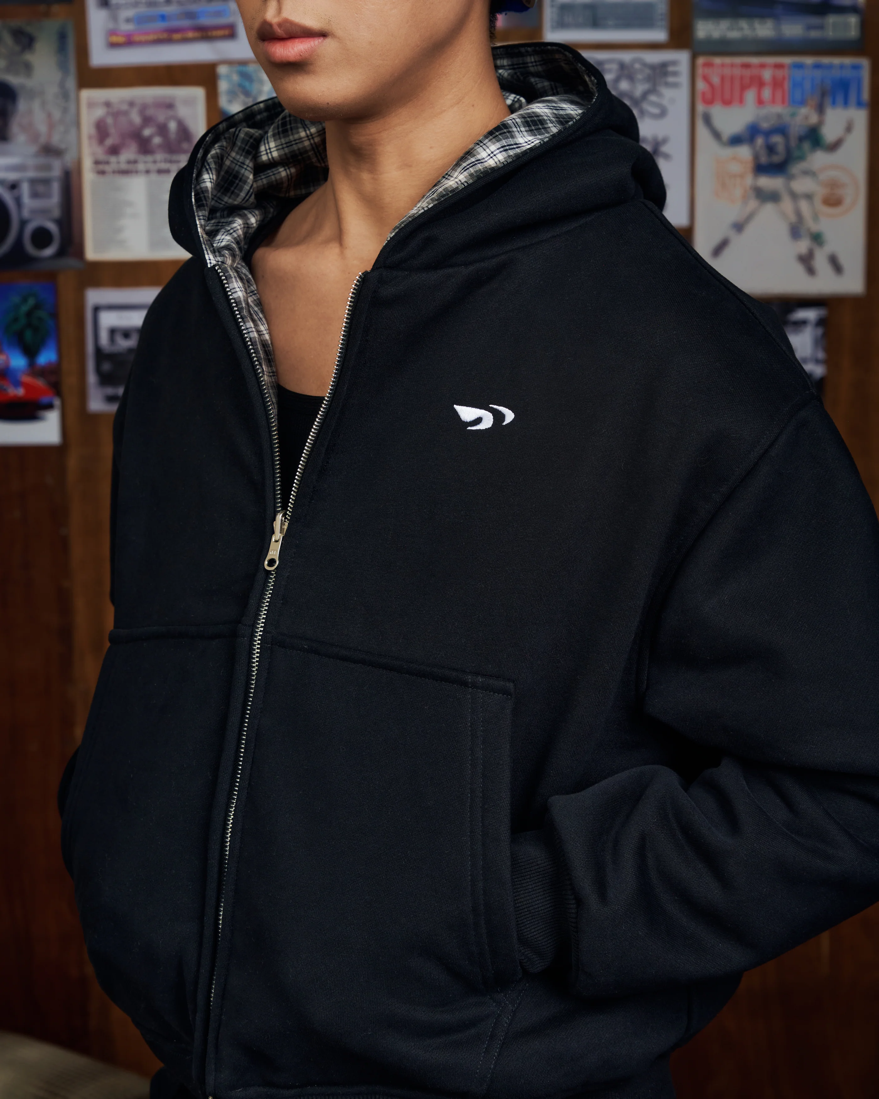 PP FLIPSIDE ZIP HOODIE - Image 5
