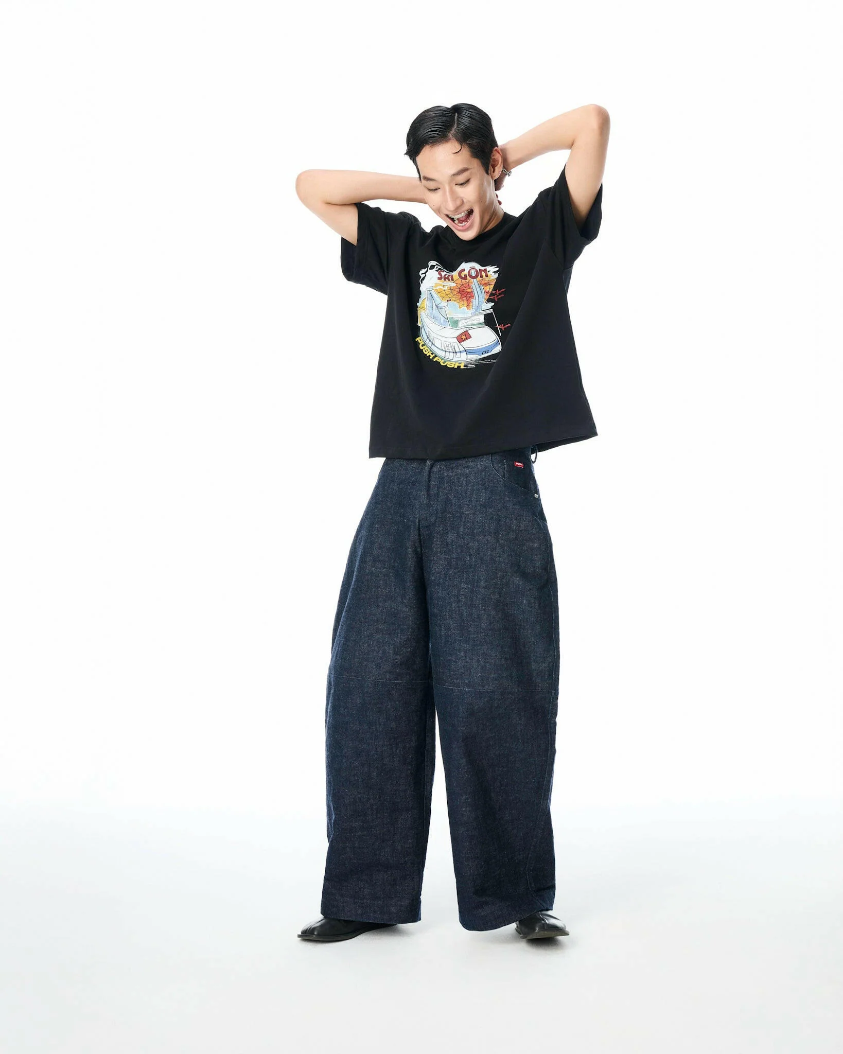 PUSHLINE SGN T-SHIRT (BOXY FIT) - Image 3